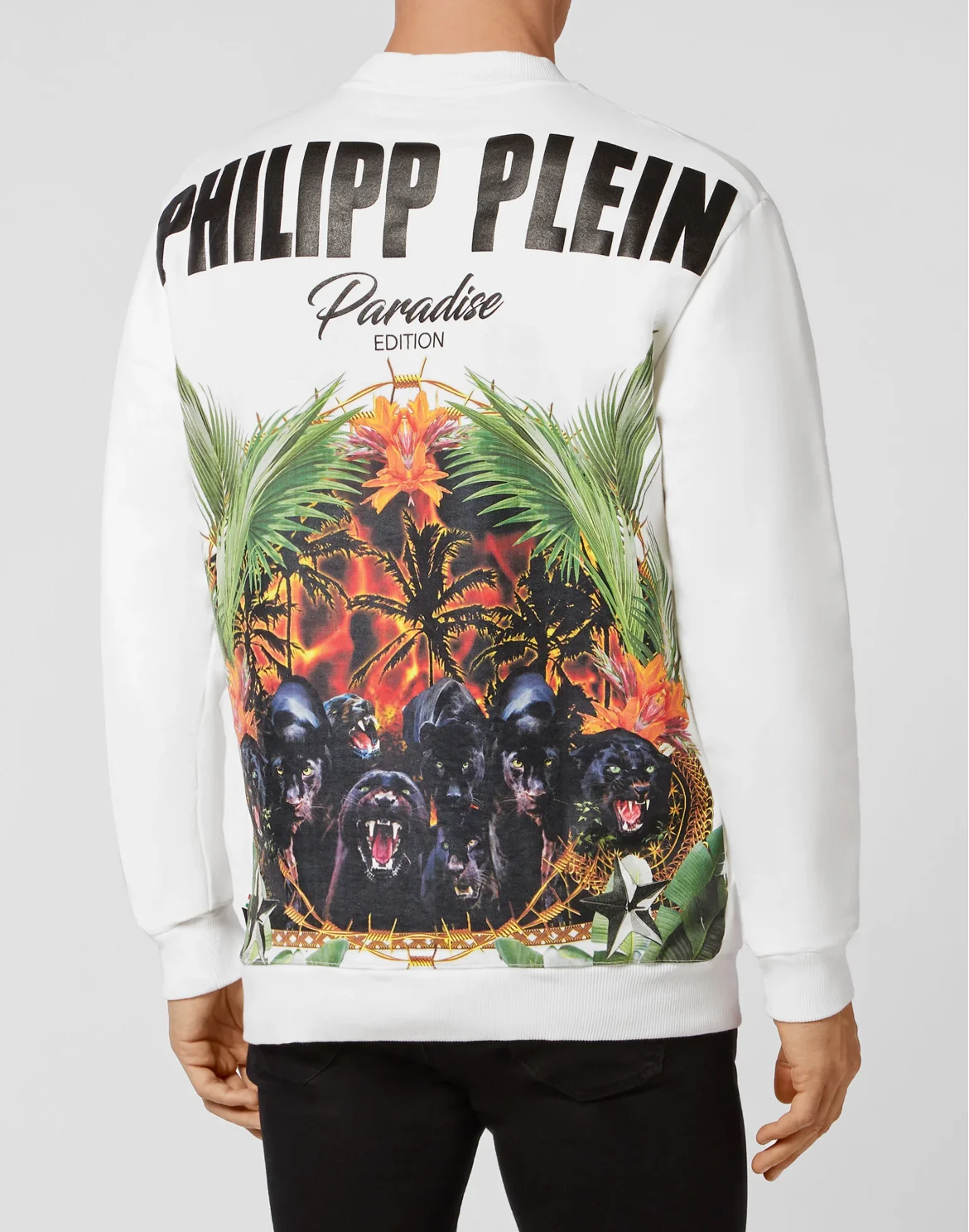 Sweatshirt LS Paradise Panther Edition, цвет: Белый