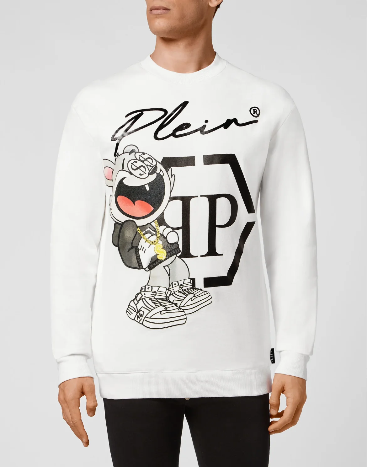 Sweatshirt LS Money, цвет: Белый