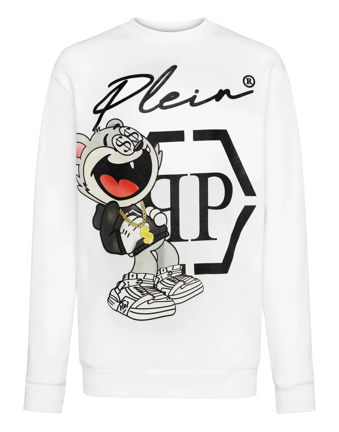 Sweatshirt LS Money, цвет: Белый
