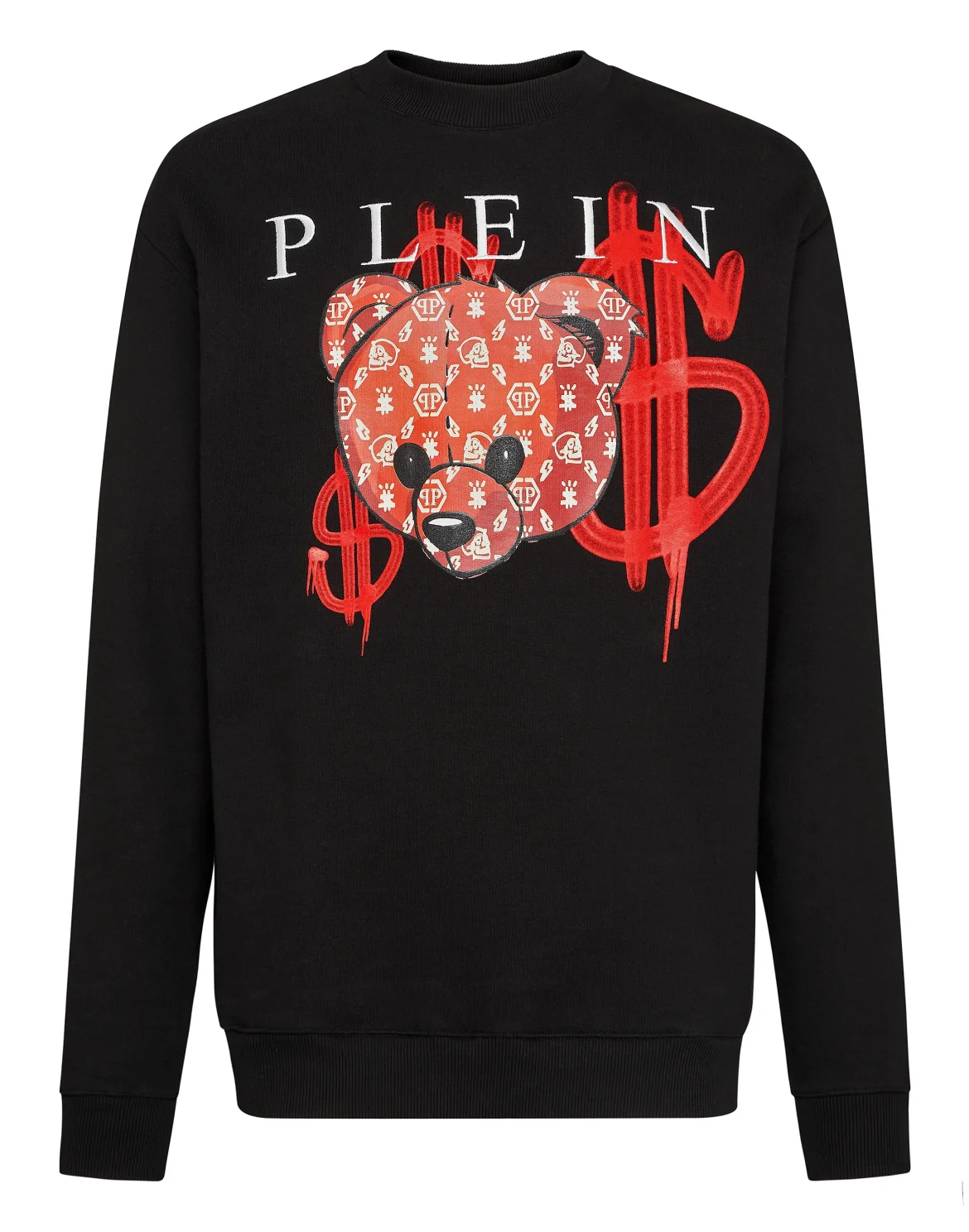 Sweatshirt LS Teddy Bear, цвет: Черный