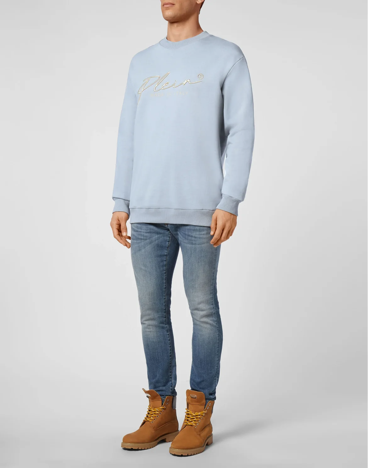 Sweatshirt LS Signature, цвет: Голубой