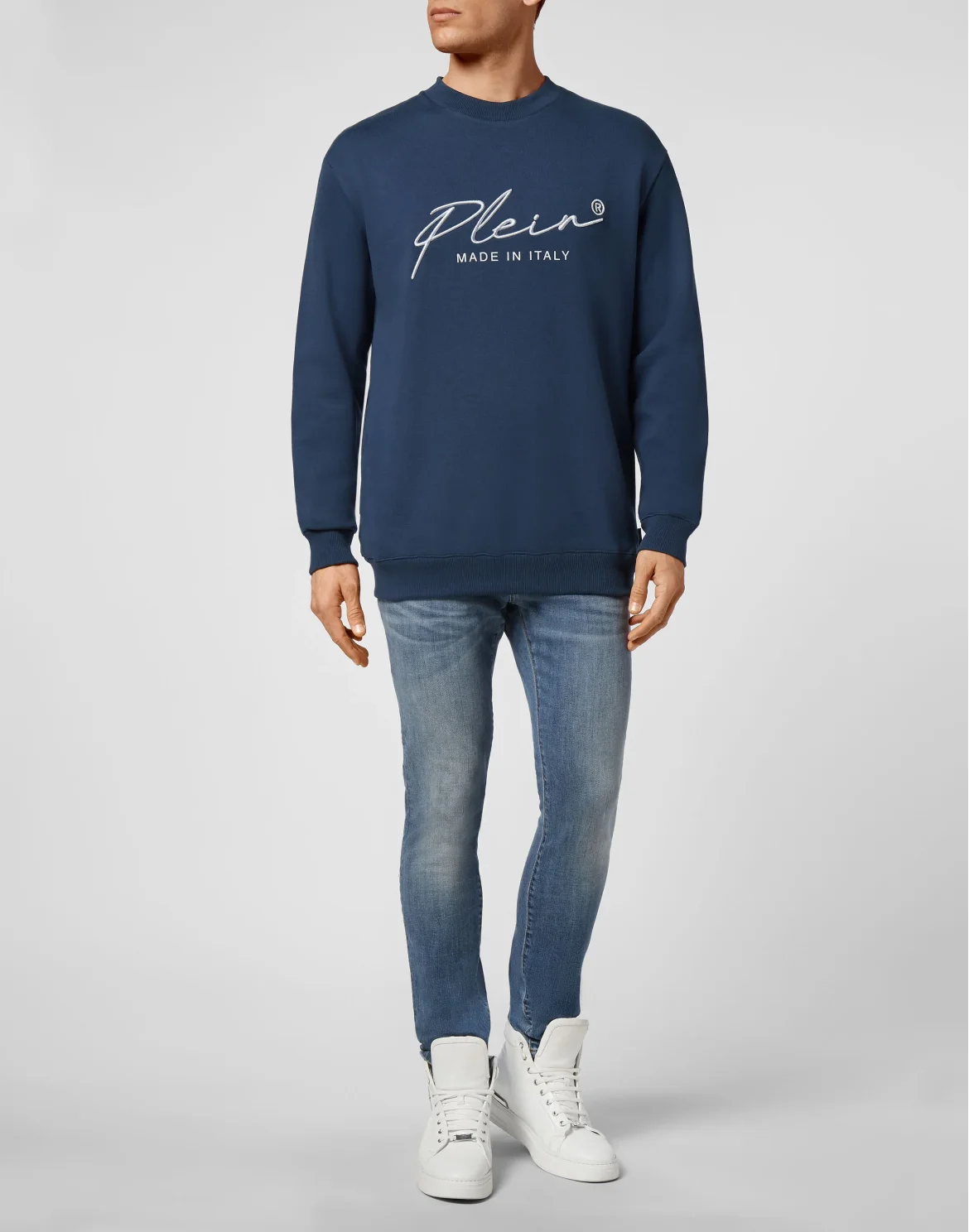 Sweatshirt LS Signature, цвет: Синий
