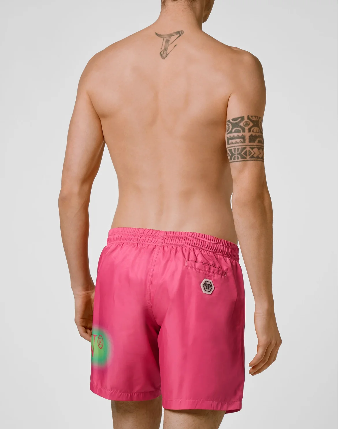 Beachwear Short Trousers Philipp Plein TM, цвет: Розовый