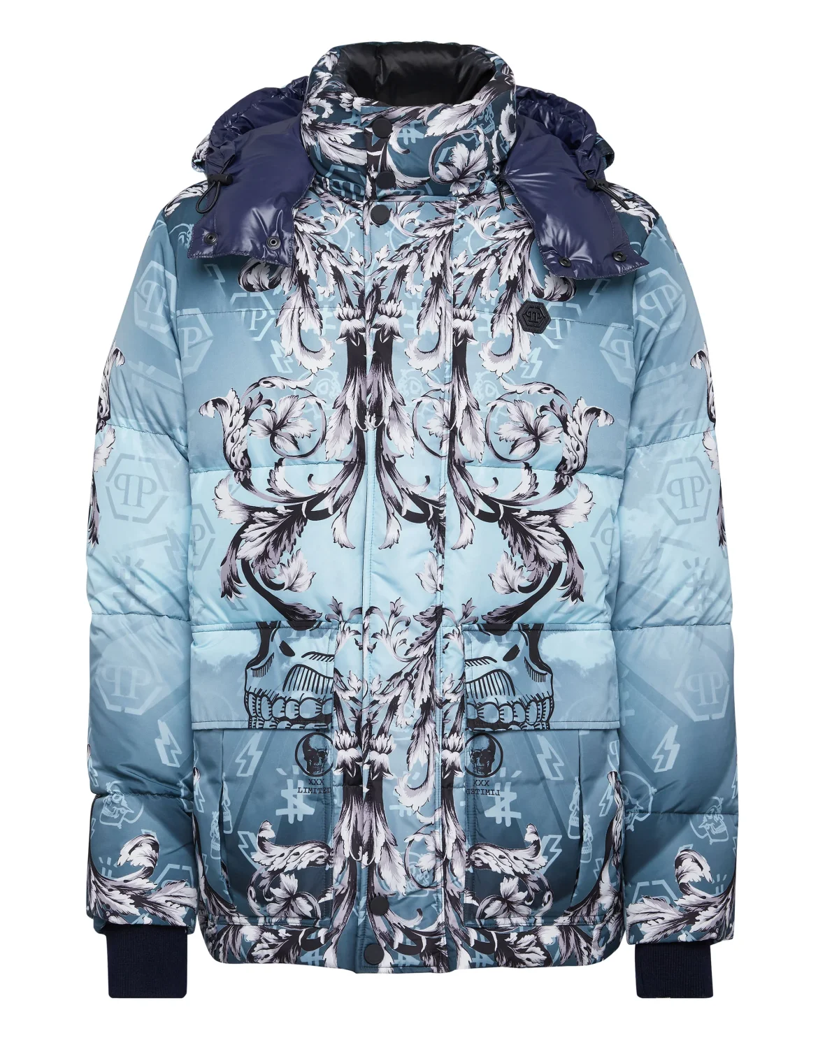 Nylon Jacket print New Baroque, цвет: Синий
