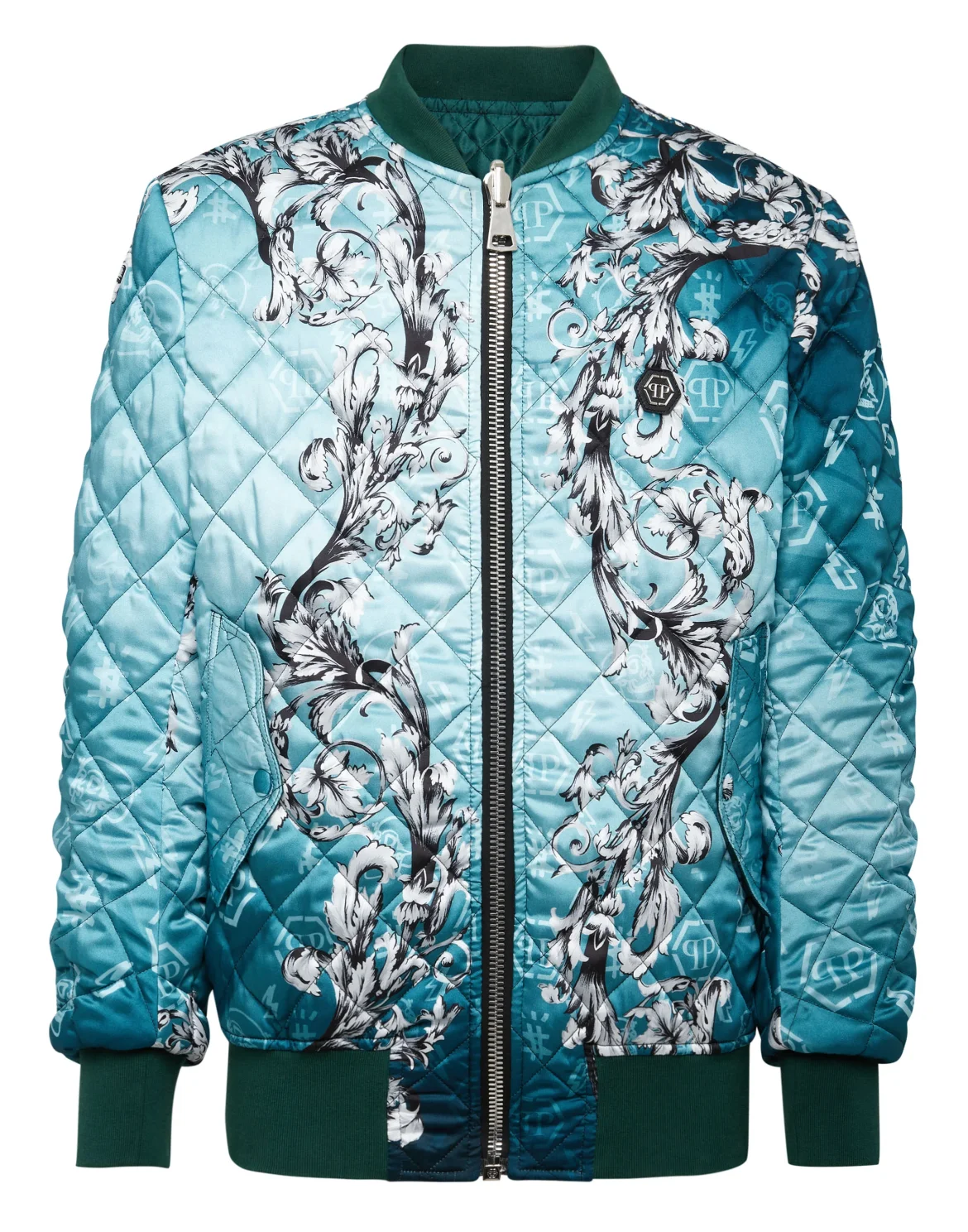 Bomber matelassè New Baroque, цвет: Синий