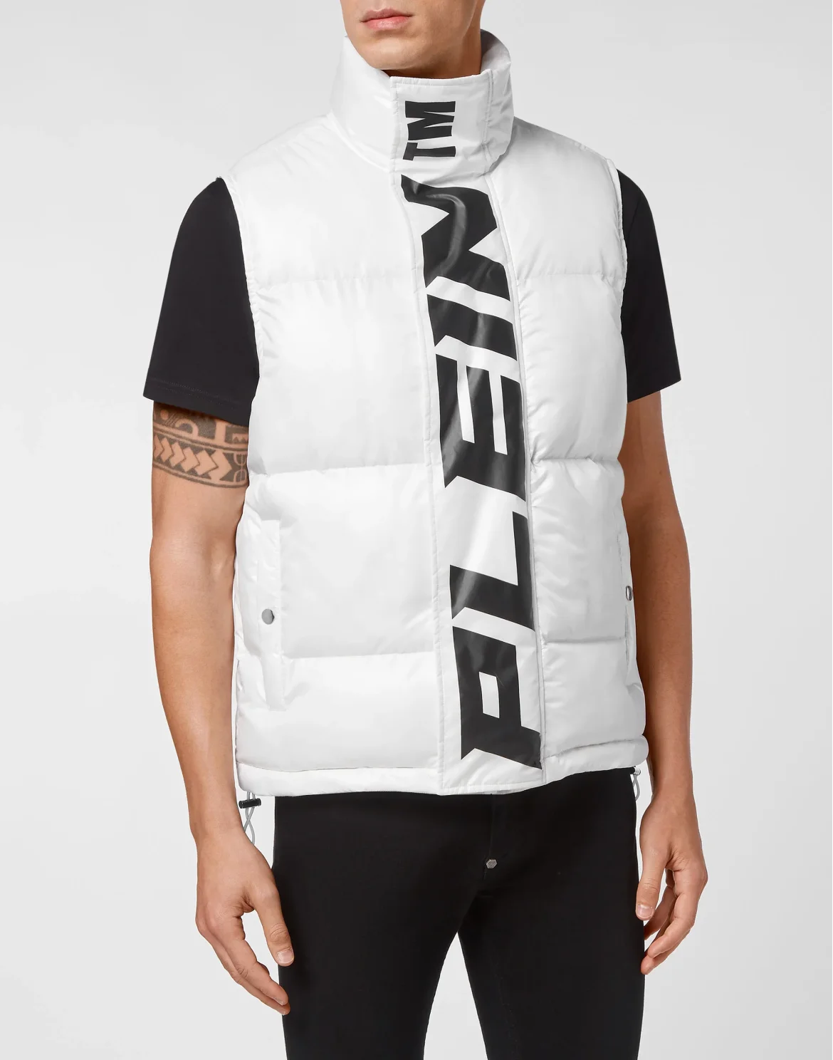 Nylon Down Jacket Vest, цвет: Белый