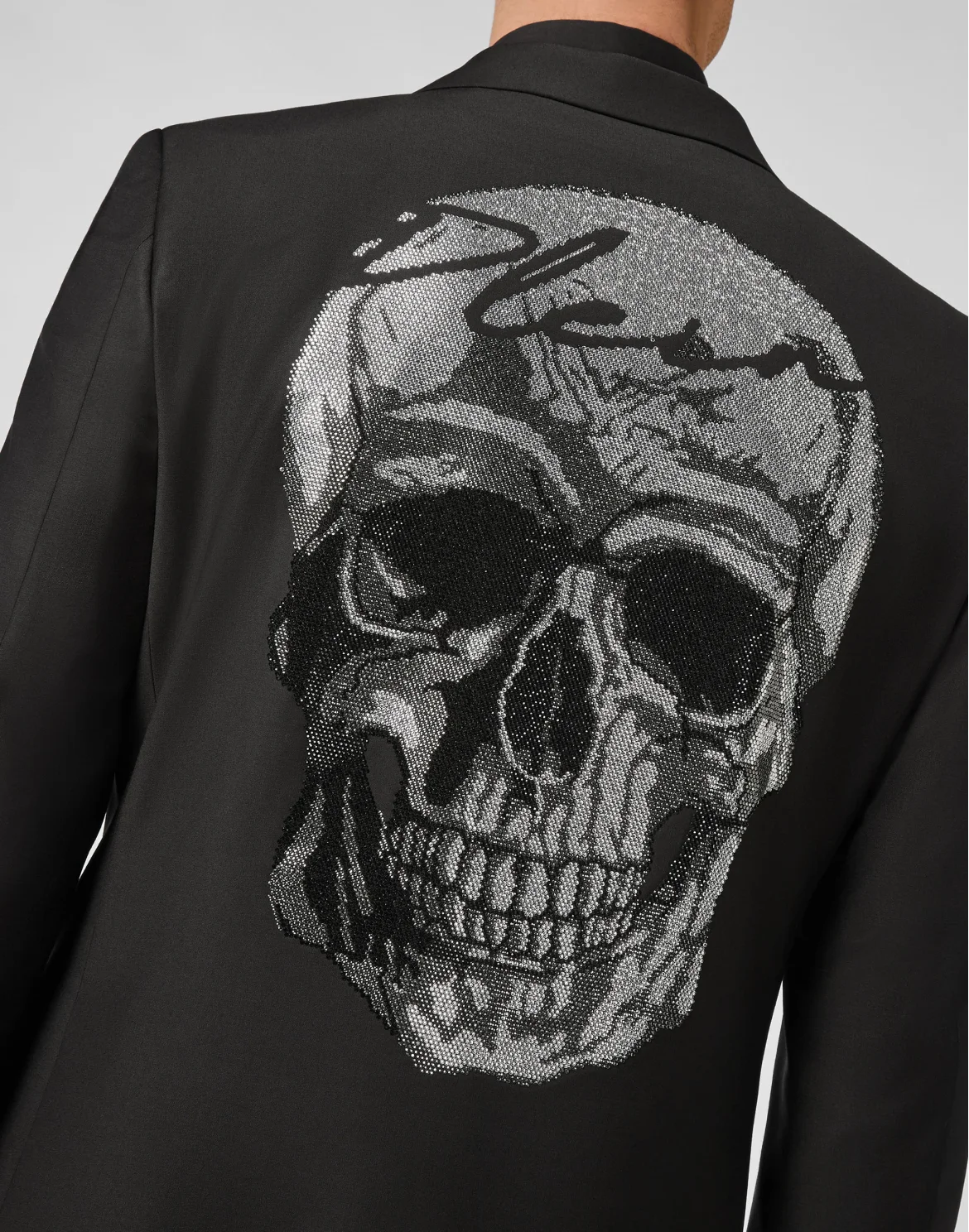 Blazer Gigolò Fit stones Skull, цвет: Черный