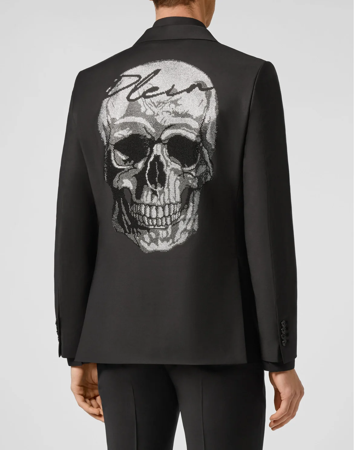 Blazer Gigolò Fit stones Skull, цвет: Черный