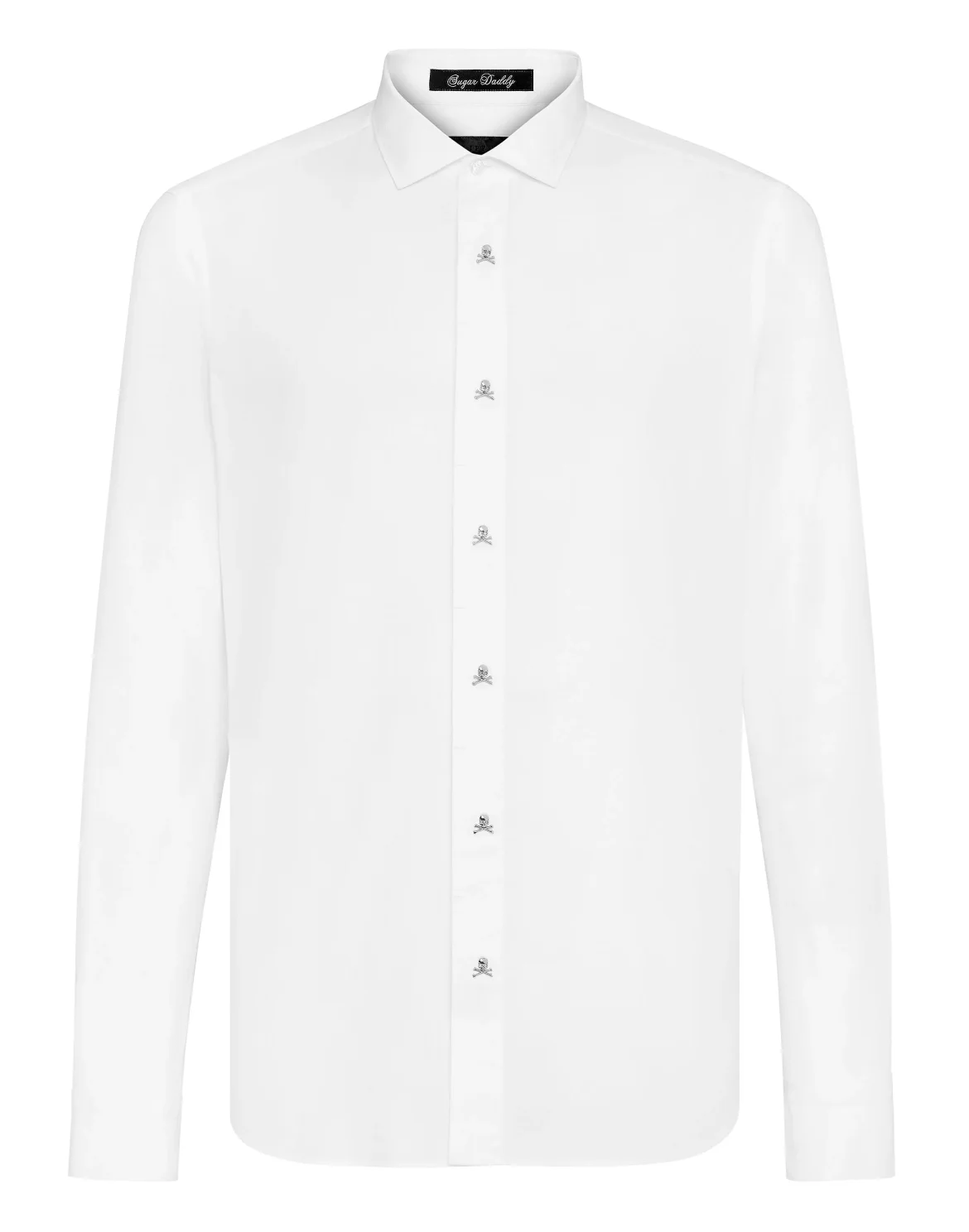 Shirt Sugar Daddy LS Skull, цвет: Белый