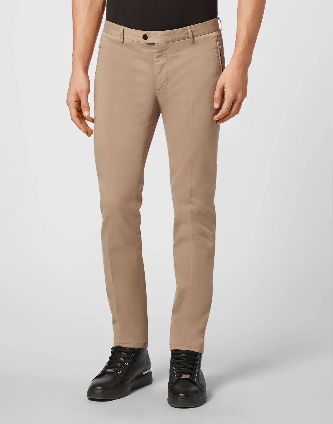 Long Trousers Zipped, цвет: Бежевый