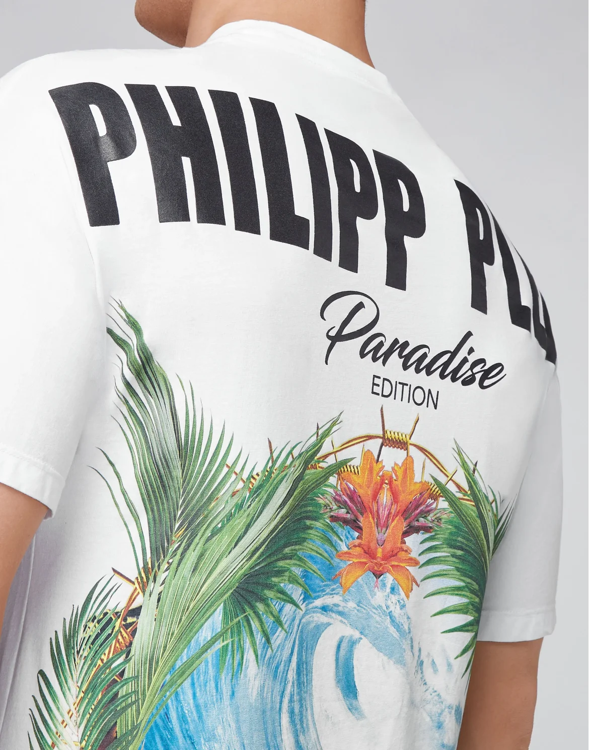 T-shirt Round Neck SS Paradise Panther Edition, цвет: Белый