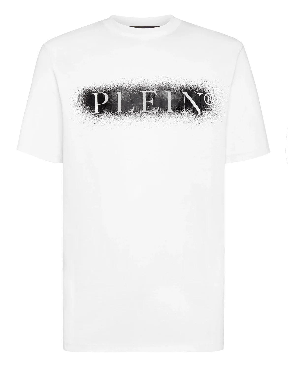 T-shirt Round Neck SS Spray Effect Print Philipp Plein TM, цвет: Белый