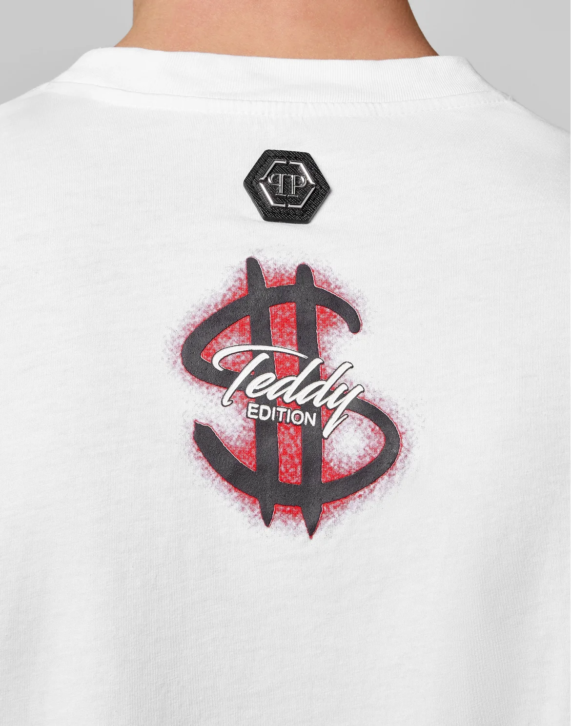 T-shirt Round Neck SS Teddy Bear, цвет: Белый
