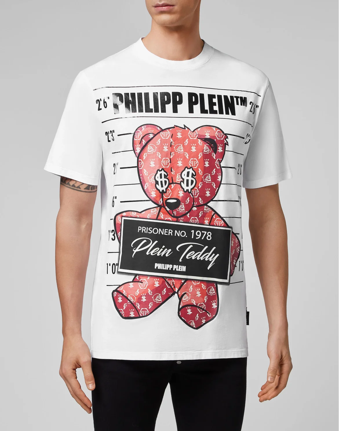 T-shirt Round Neck SS Teddy Bear, цвет: Белый