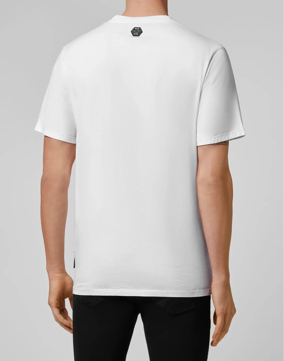 T-shirt Round Neck SS Skull, цвет: Белый