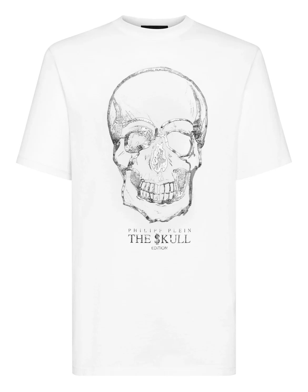 T-shirt Round Neck SS Skull, цвет: Белый