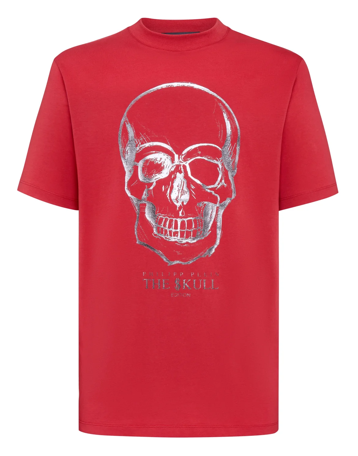 T-shirt Round Neck SS Skull, цвет: Красный