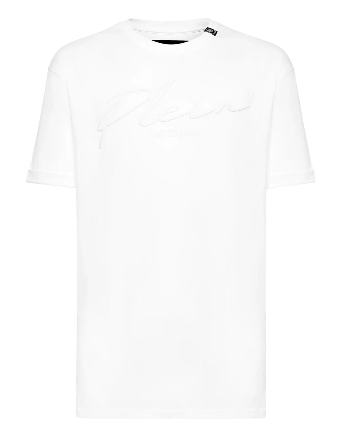 T-shirt Round Neck SS Signature, цвет: Белый