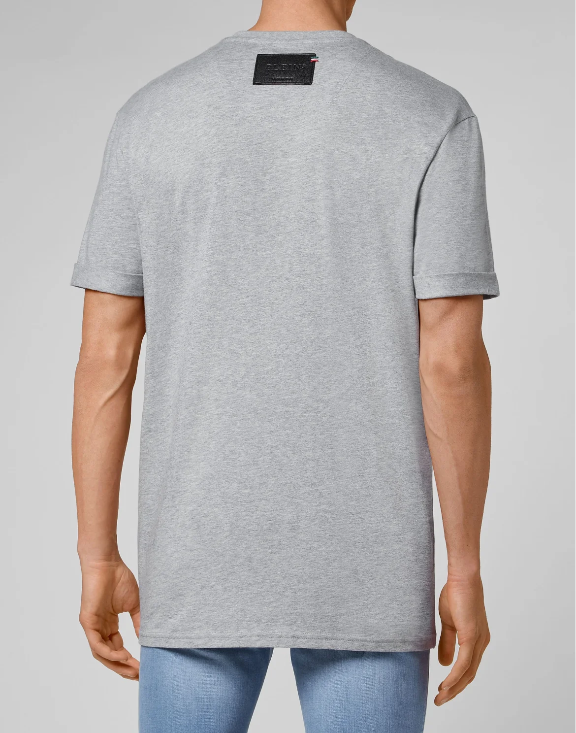T-shirt Round Neck SS Signature, цвет: Серый