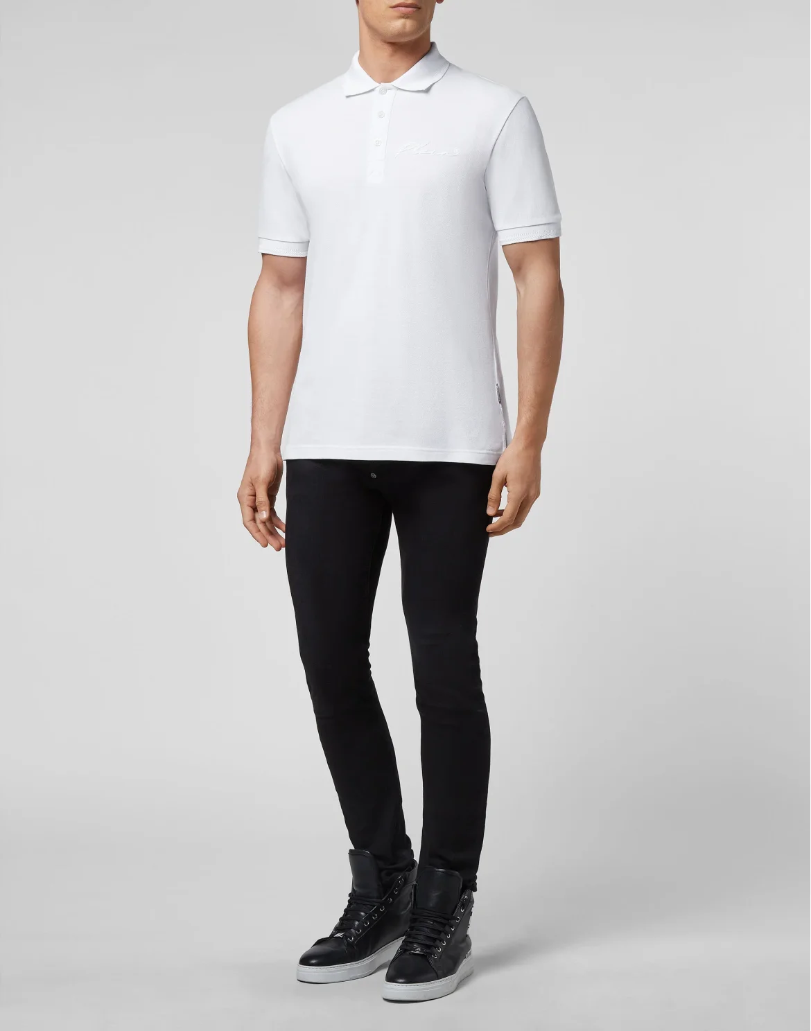 Slim Fit Polo shirt SS Signature, цвет: Белый