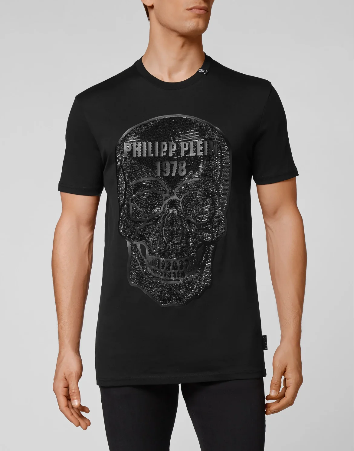T-shirt Round Neck SS Crystal Skull, цвет: Черный