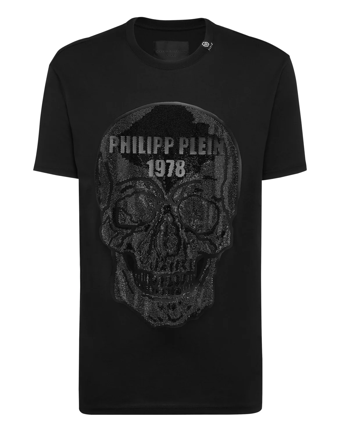 T-shirt Round Neck SS Crystal Skull, цвет: Черный