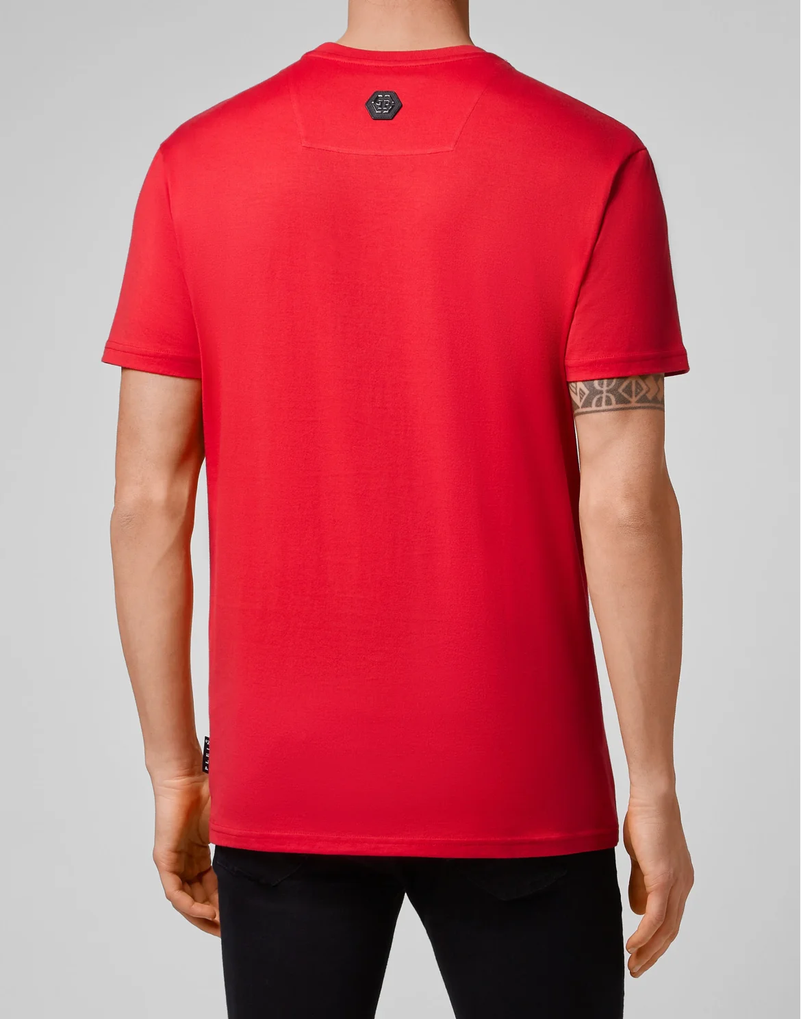 T-shirt Round Neck SS Crystal Skull, цвет: Красный