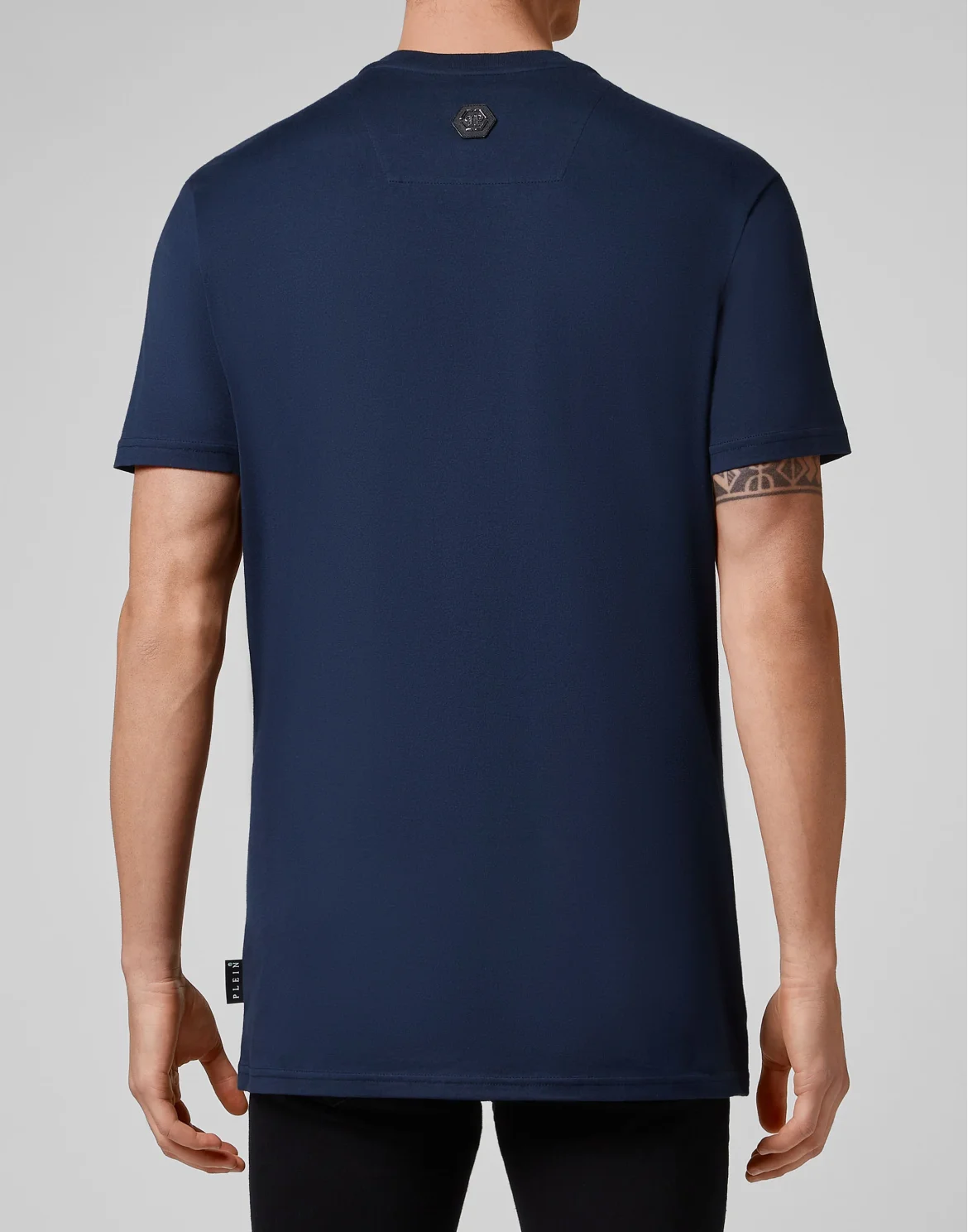 T-shirt Round Neck SS Crystal Skull, цвет: Синий