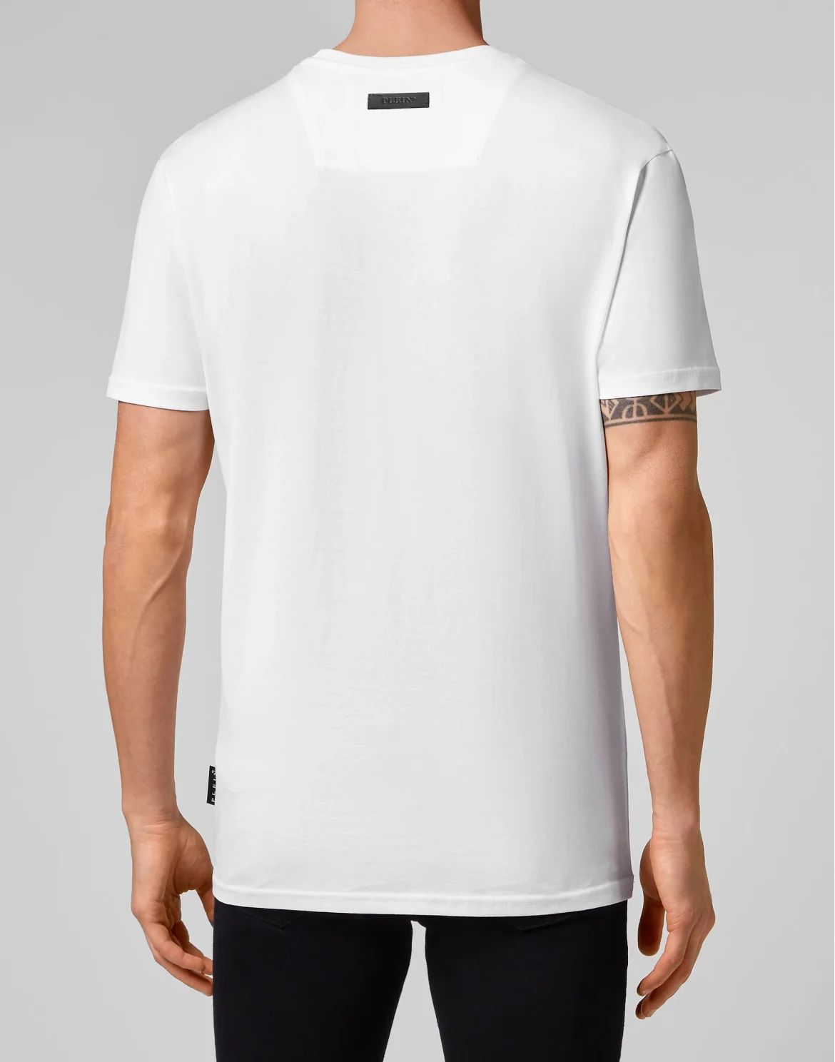 T-shirt Round Neck SS print Skull, цвет: Белый