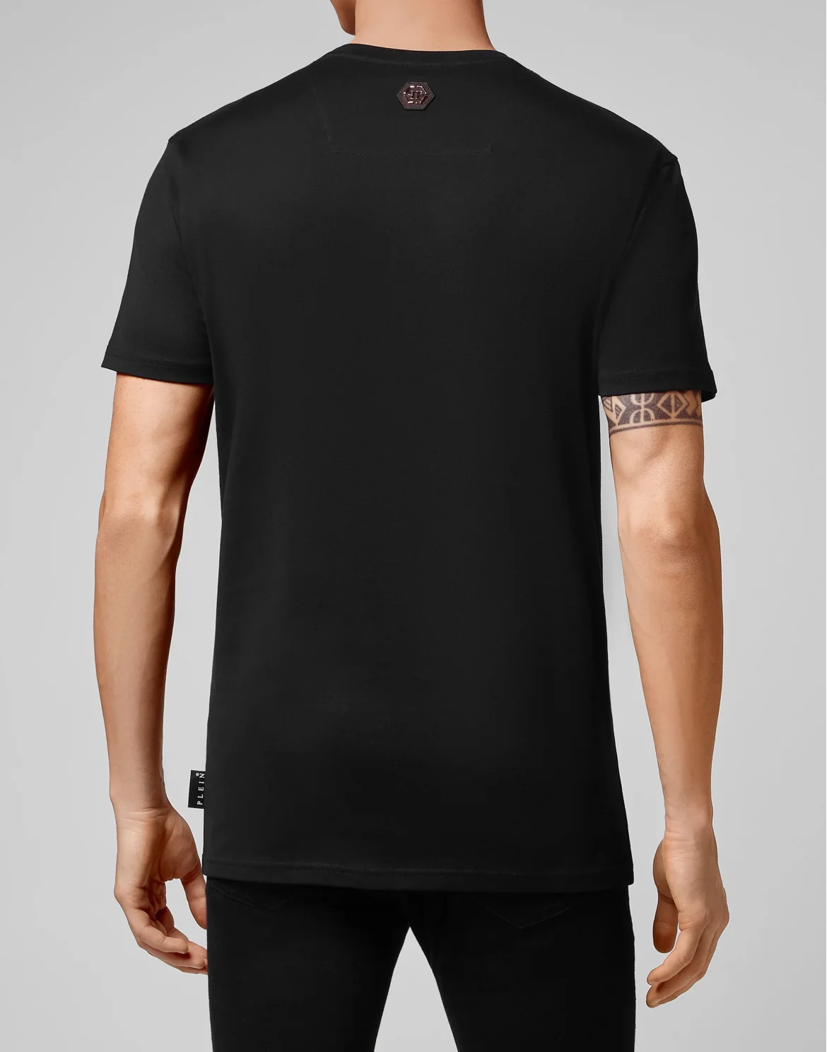 T-shirt Round Neck SS Money, цвет: Черный