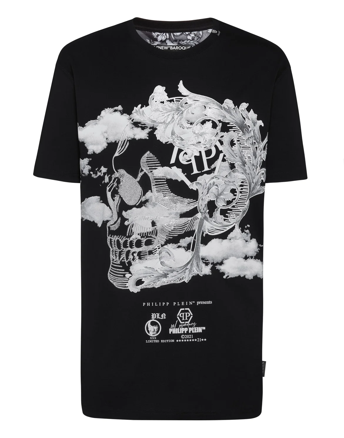 T-shirt Round Neck SS New Baroque, цвет: Черный