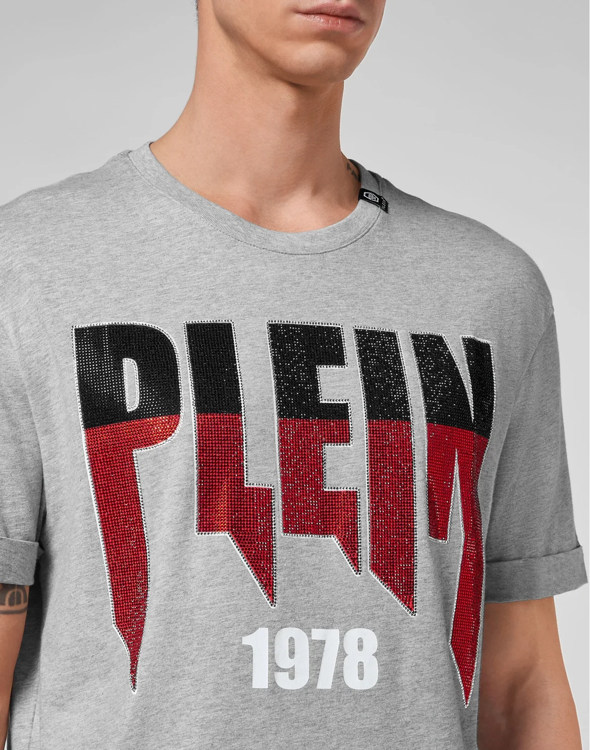 T-shirt Round Neck SS PP1978, цвет: Серый