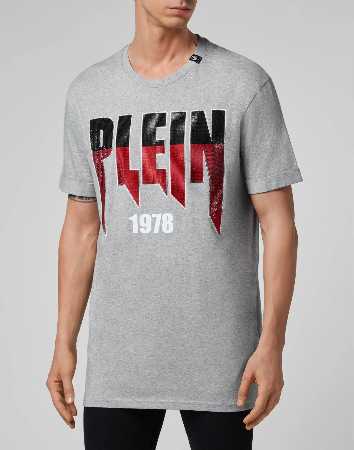 T-shirt Round Neck SS PP1978, цвет: Серый