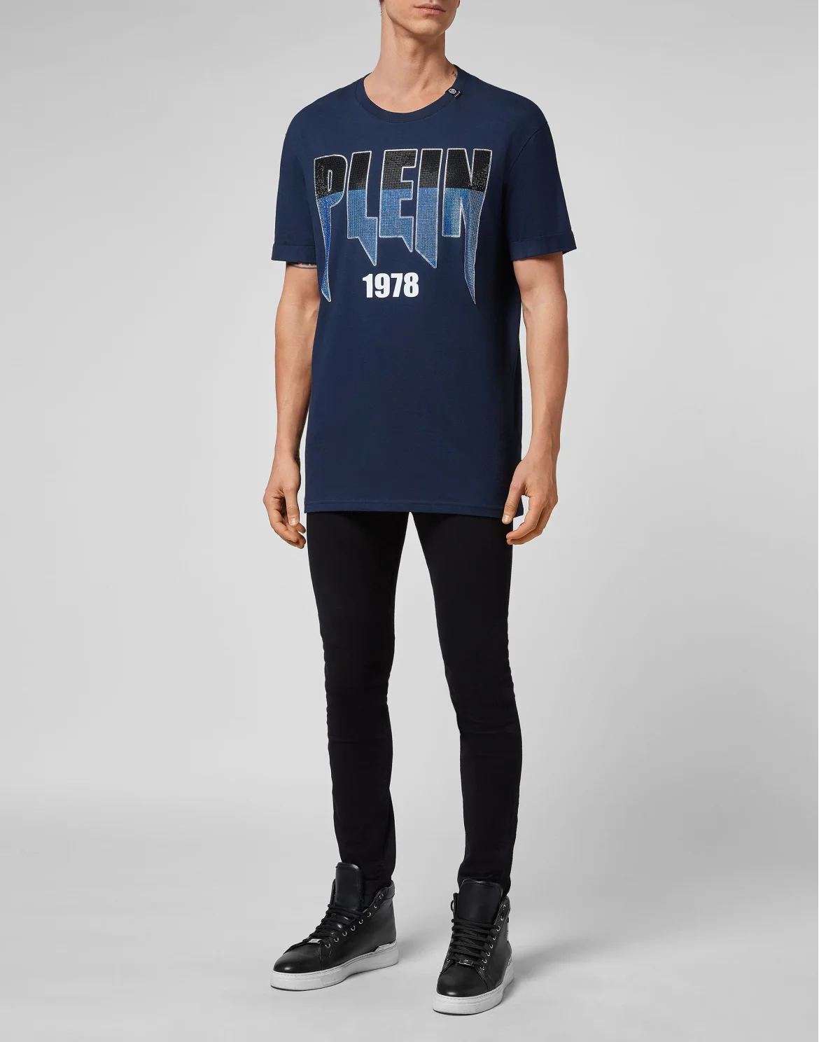 T-shirt Round Neck SS PP1978, цвет: Синий