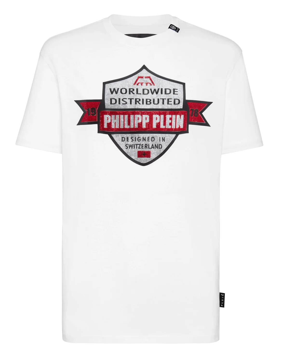 T-shirt Round Neck SS Philipp Plein TM, цвет: Белый