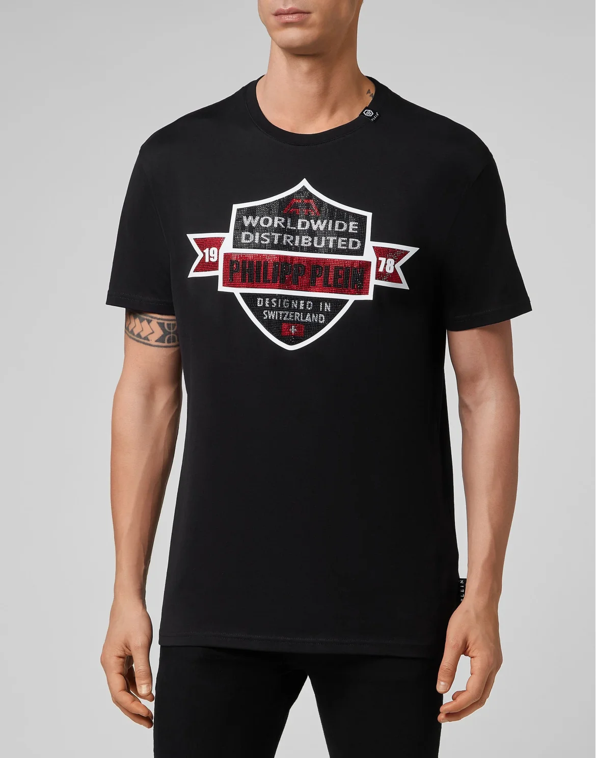 T-shirt Round Neck SS Philipp Plein TM, цвет: Черный