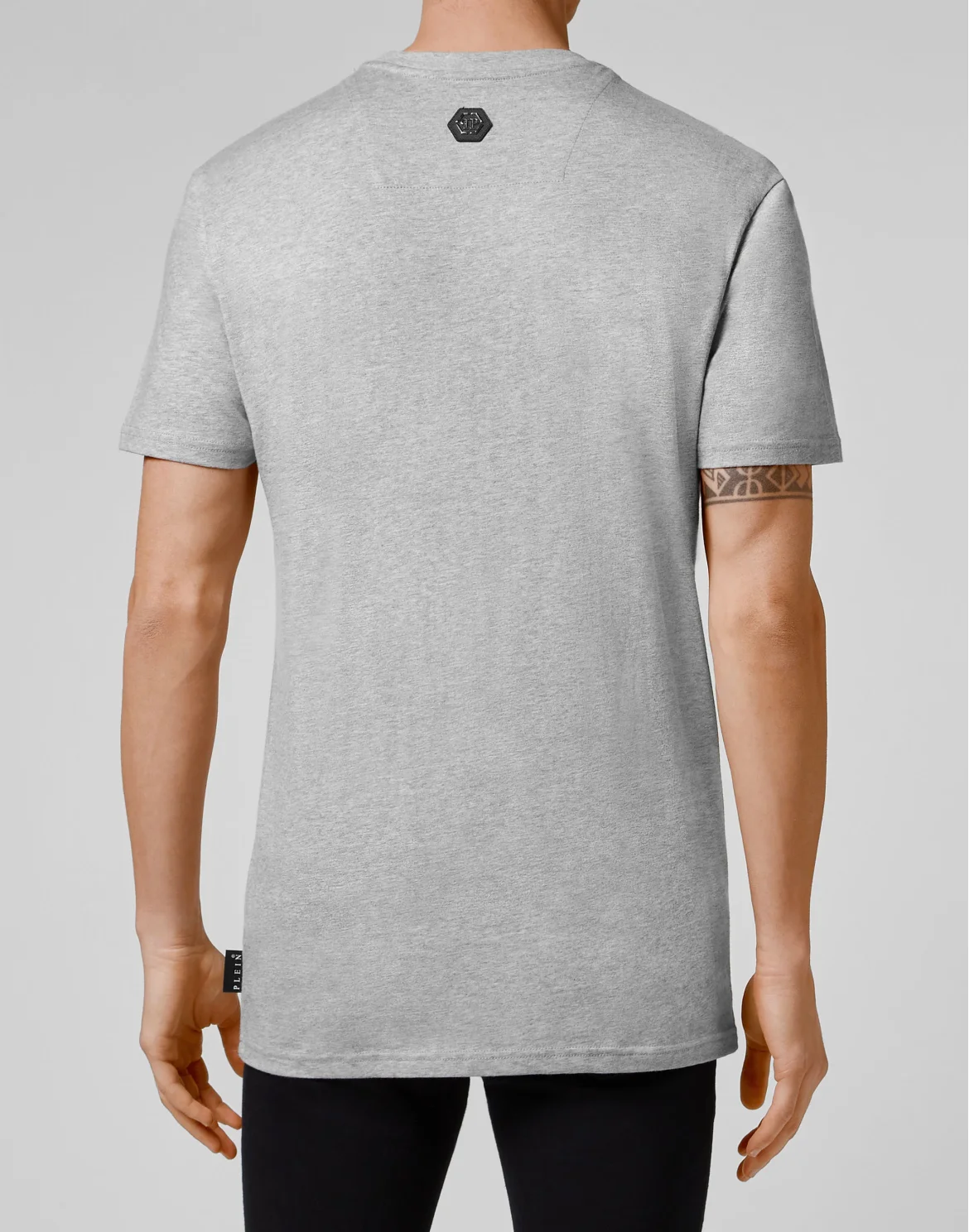 T-shirt Round Neck SS Philipp Plein TM, цвет: Серый