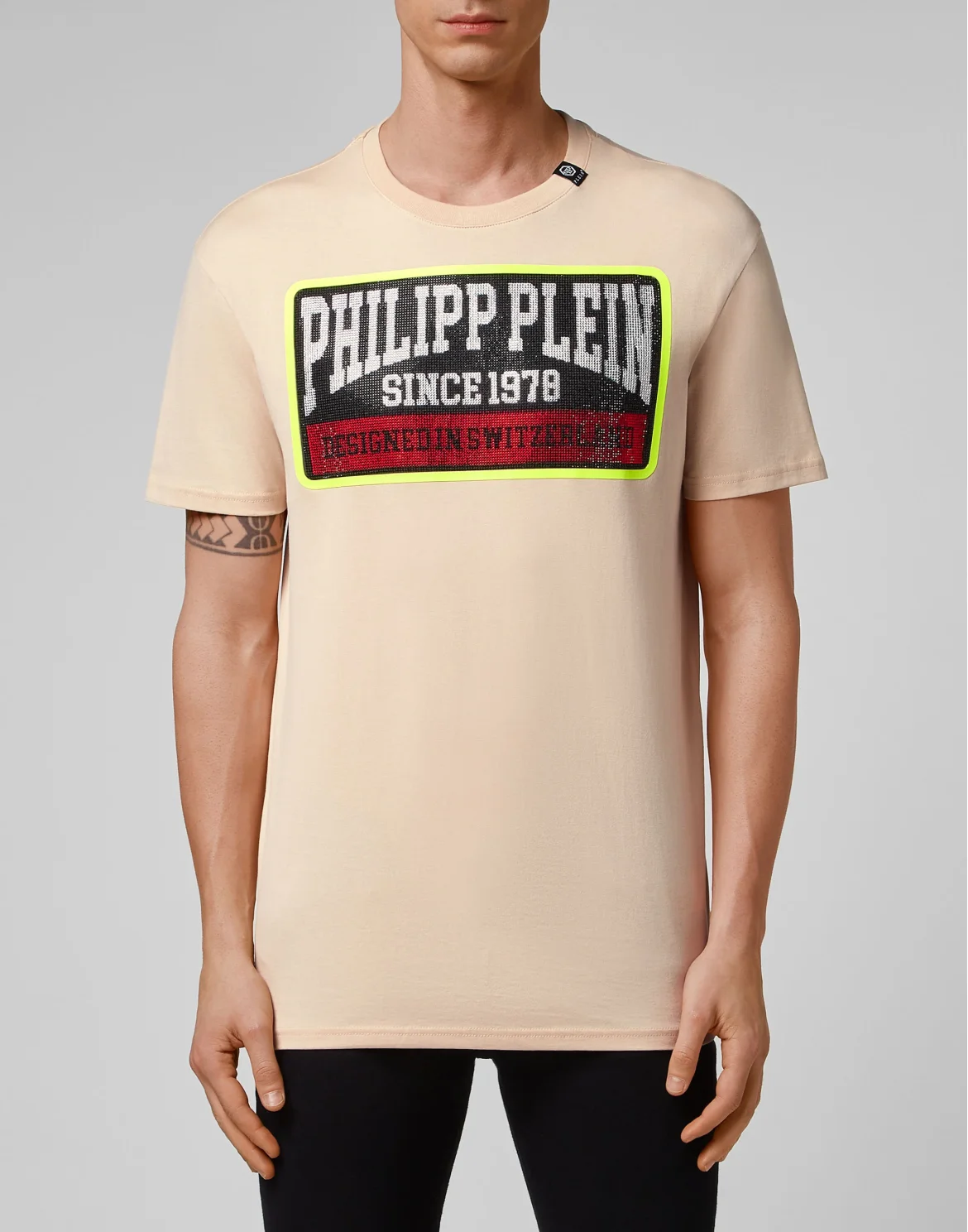 T-shirt Round Neck SS PP1978, цвет: Бежевый