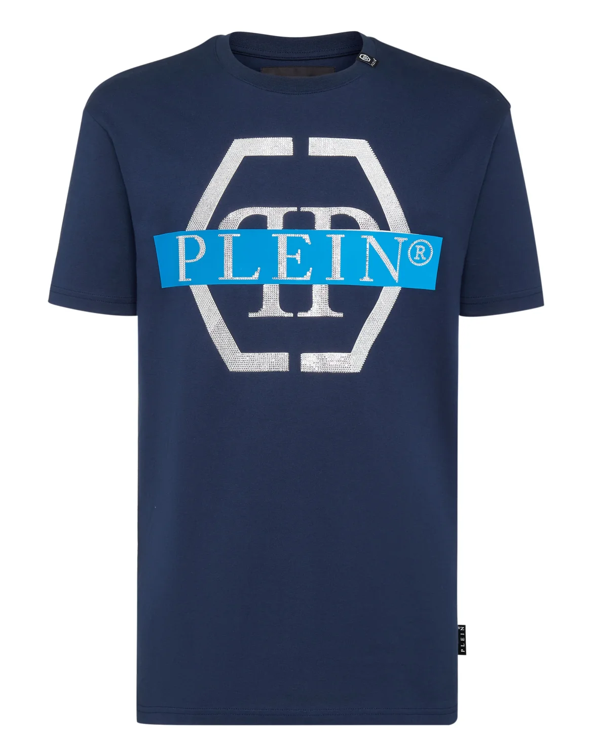 T-shirt Round Neck SS Hexagon, цвет: Синий