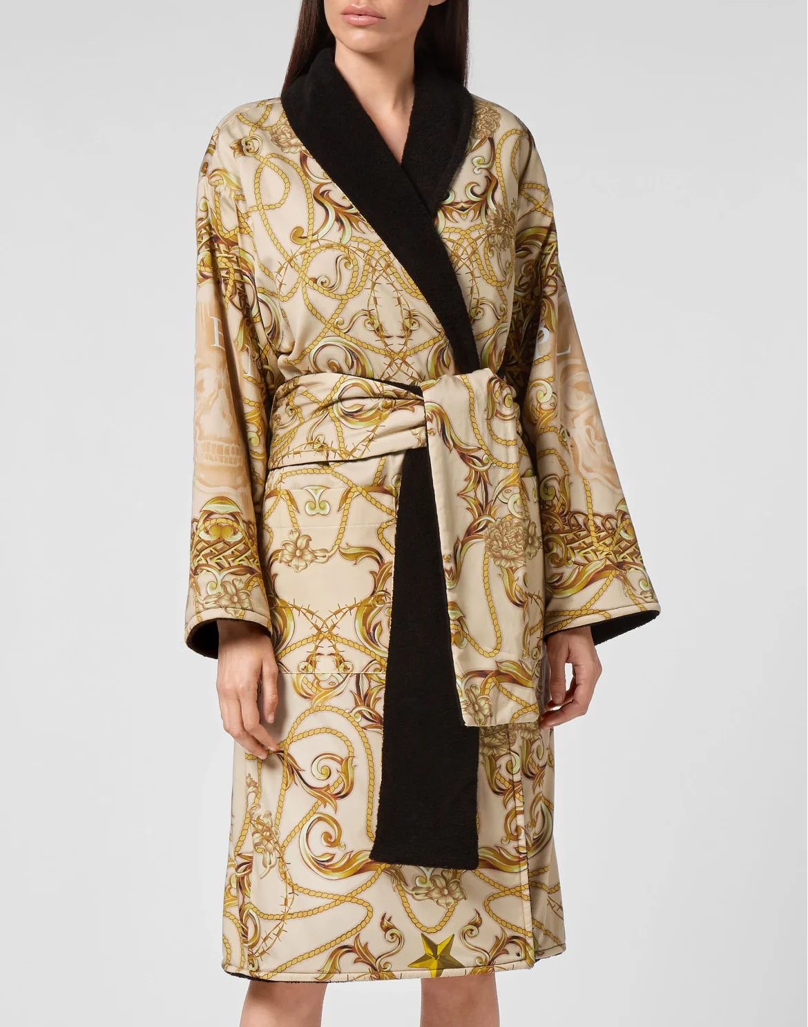 Bathrobe New Baroque, цвет: Бежевый