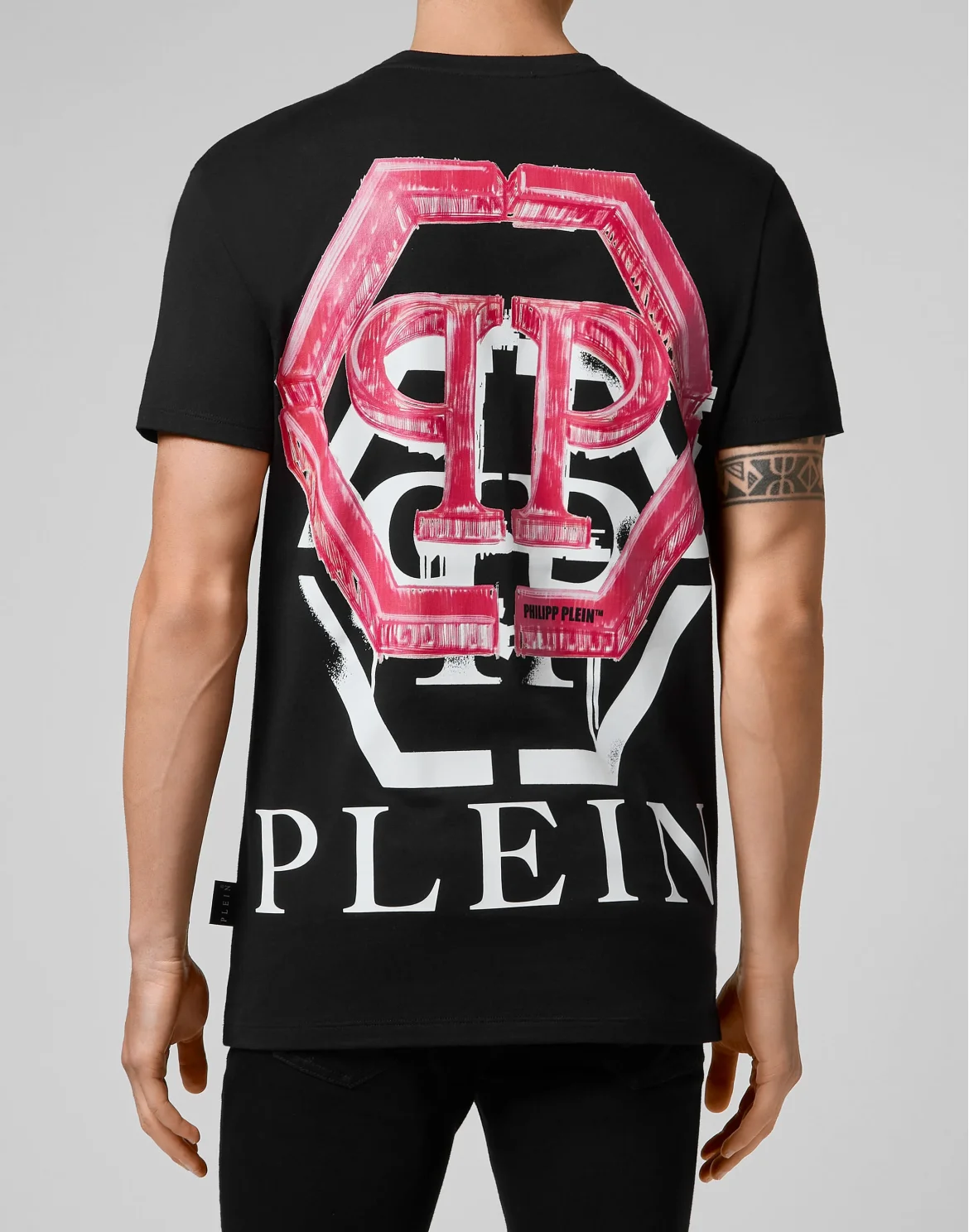 T-shirt Round Neck SS Hexagon, цвет: Черный