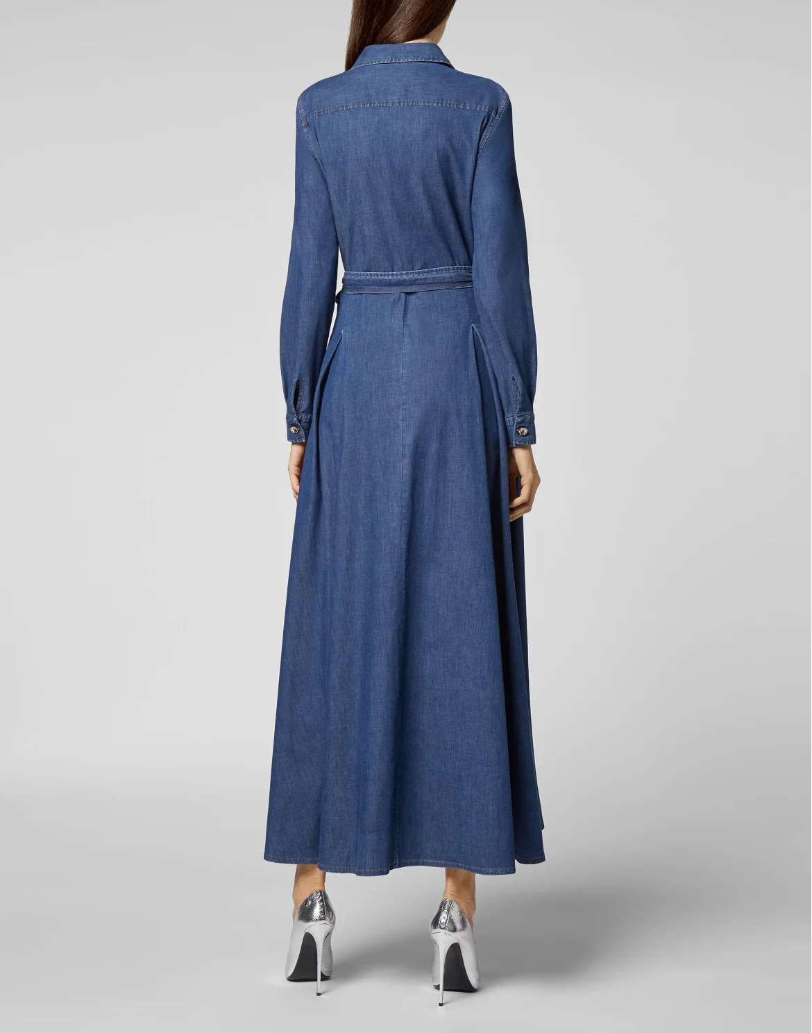 Denim Dress Shirt, цвет: Синий