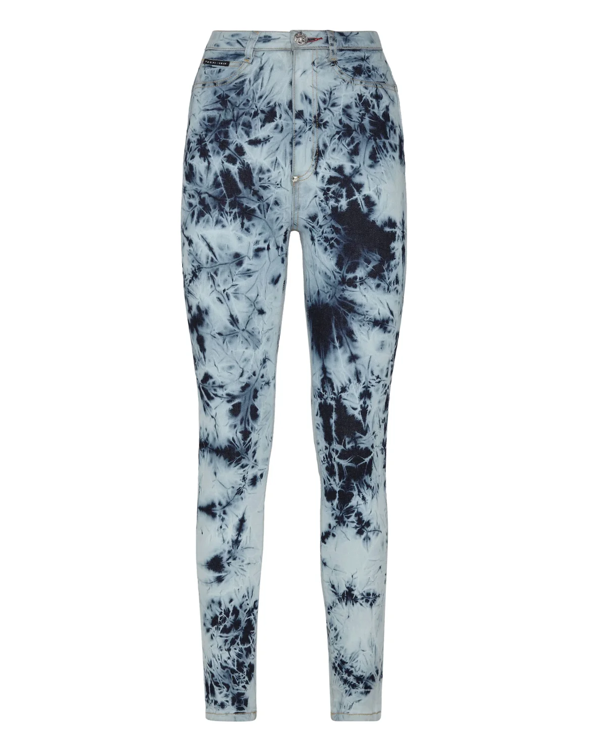 Denim Super High Waist Jegging Bleached, цвет: Голубой