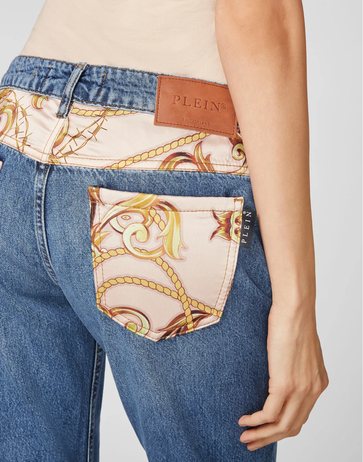 Denim Boyfriend insert New Baroque, цвет: Синий
