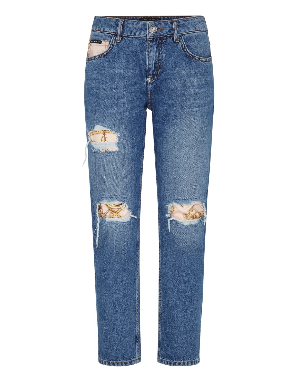 Denim Boyfriend insert New Baroque, цвет: Синий