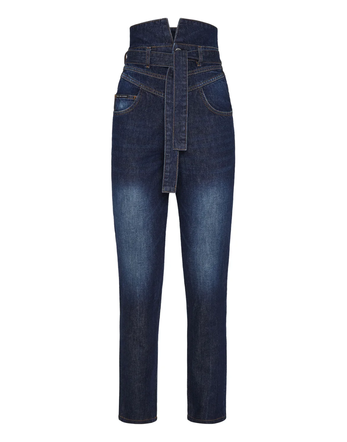 Denim Trousers Saint Tropez Fit Iconic Plein, цвет: Синий