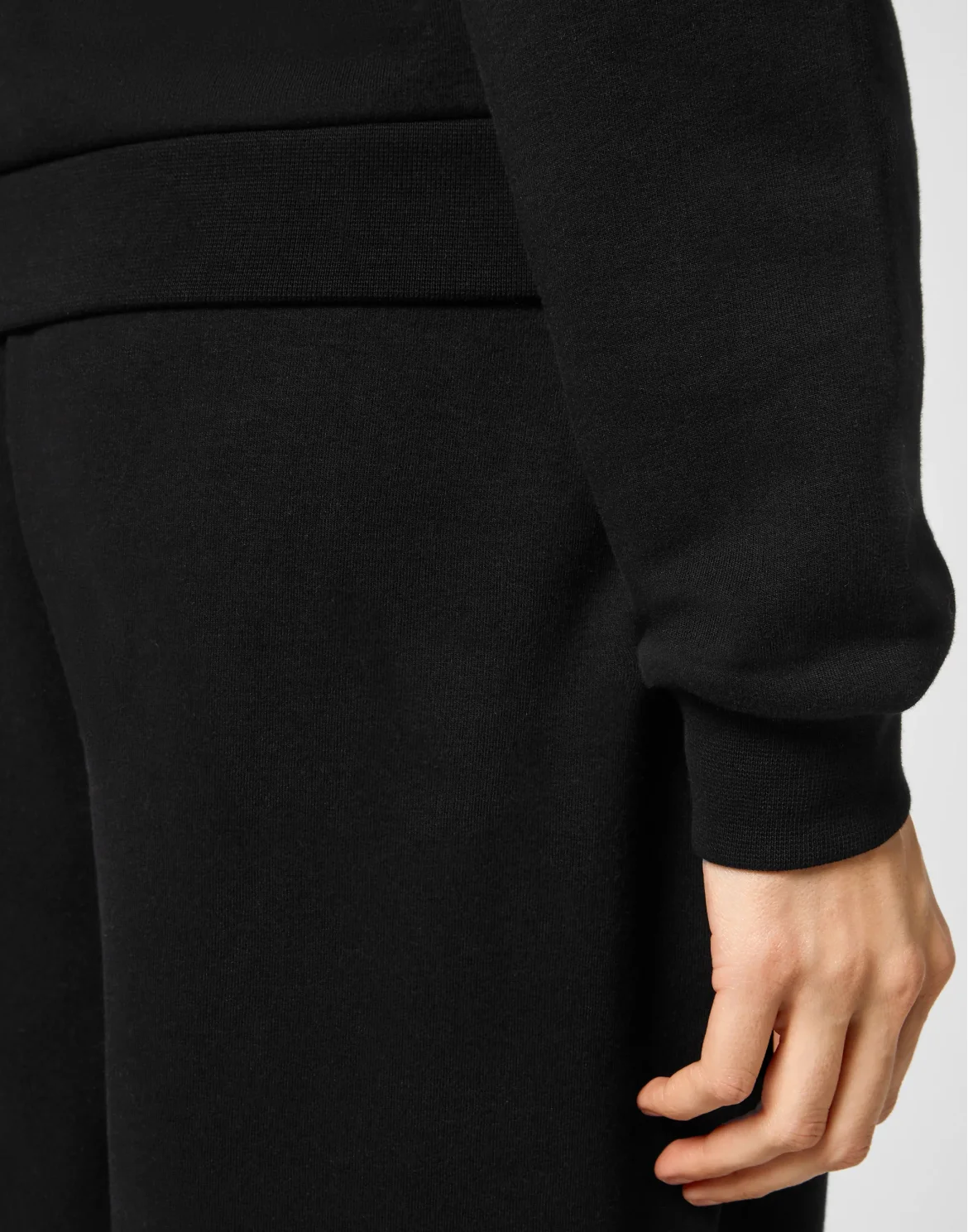 Leisurewear Sweatshirt LS Embroidery Signature, цвет: Черный