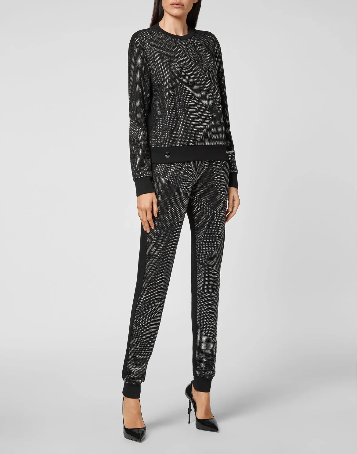Jogging Trousers Full Crystal, цвет: Черный