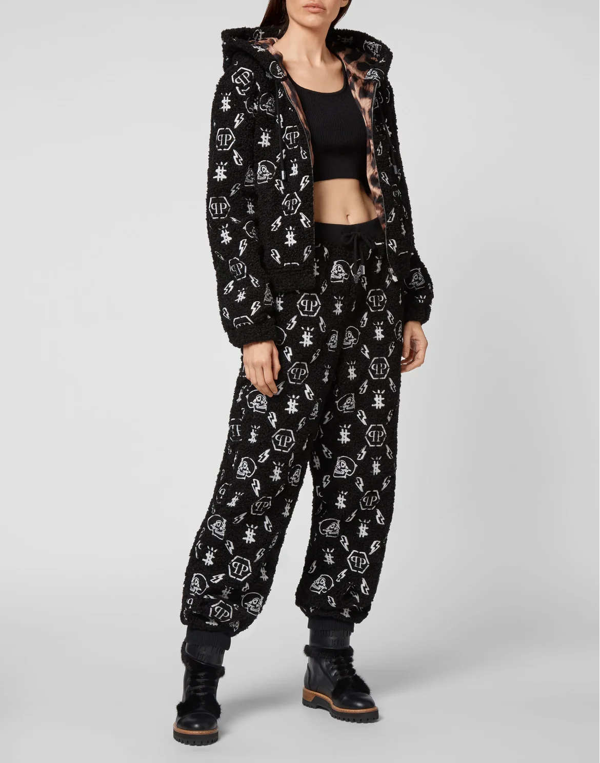 Jogging Trousers Embroidery Monogram, цвет: Черный