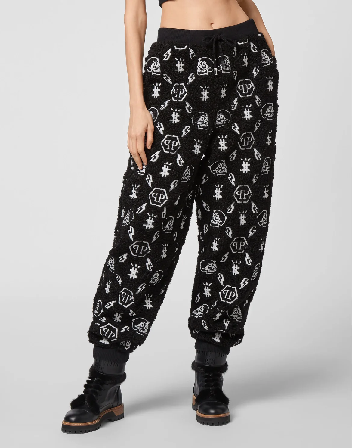 Jogging Trousers Embroidery Monogram, цвет: Черный